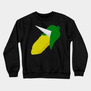 Corny Unicorn on the Cob Crewneck Sweatshirt